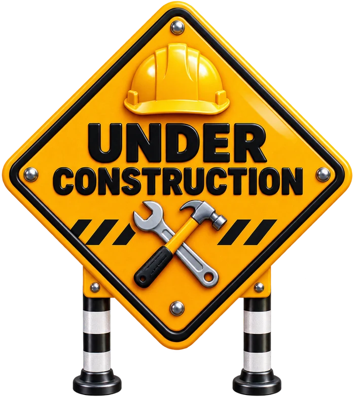 Under construction sign